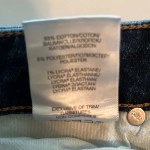 Silver Jeans Suki Skinny Crop Mid Rise Size 25 - Picture 12 of 16